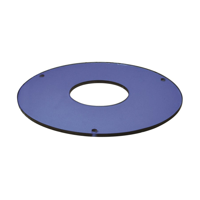 Nora Lighting 8"Glass, Blue/80Mm C - NTG-8B-80