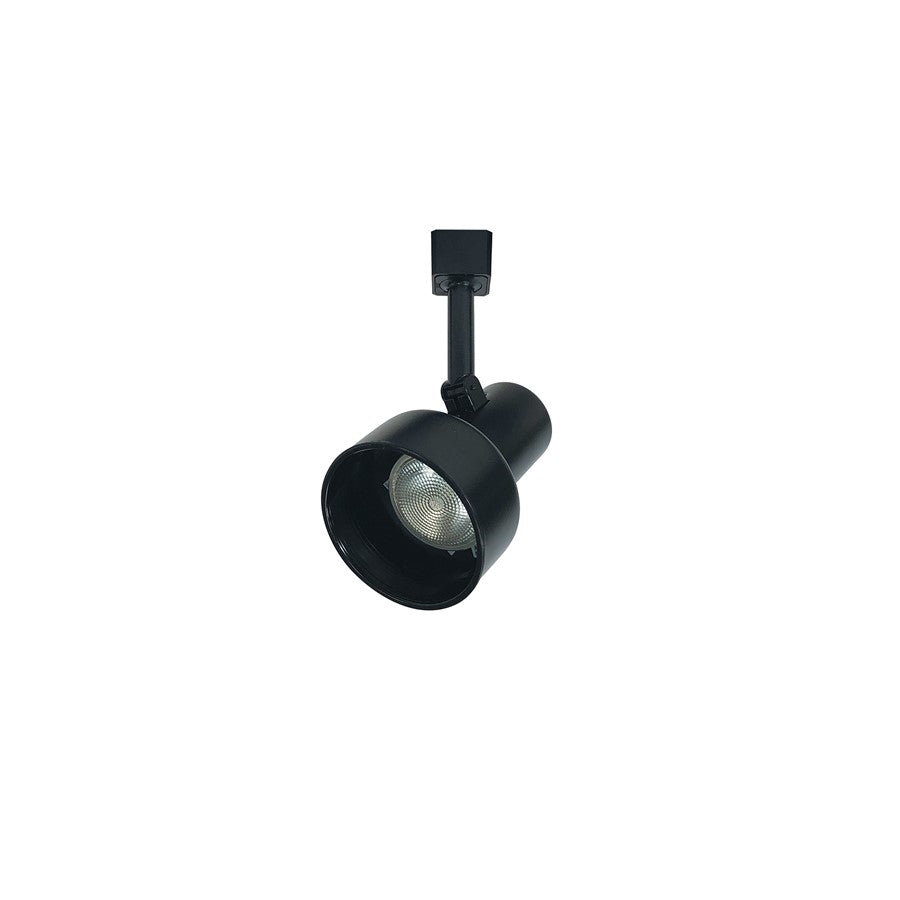 Nora Lighting R20/Par20 Black Step Cylinder/Black Baffle, Black - NTH-103B-A