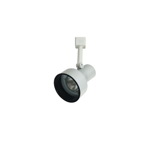 Nora Lighting R20/Par20 White Step Cylinder/Black Baffle, White - NTH-103W-A