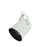 Nora Lighting Rd Back Cyl Par38 Wh, Bk Baf, White - NTH-131W-A