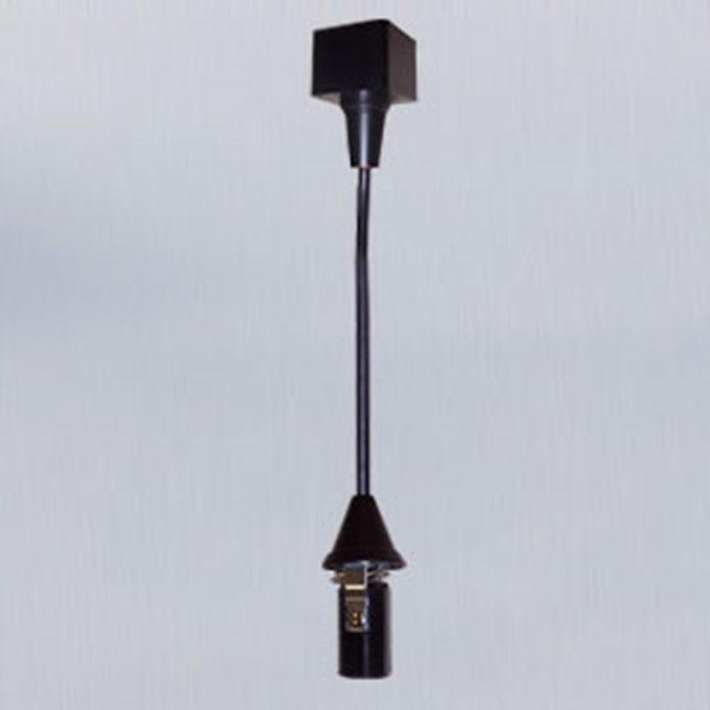 Nora Track Mount Pendant Cord, 8'-6", Candelabra Base, 60W Max, Black - NTH-160B