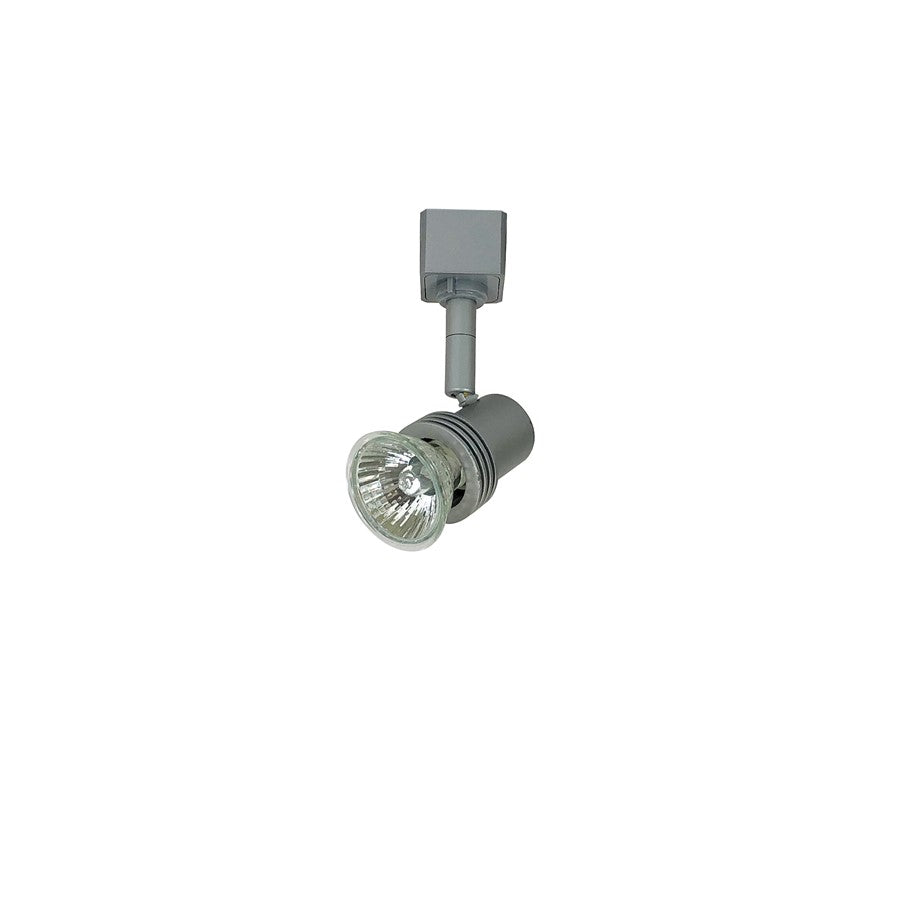 Nora Metro Track Head, Line Voltage, Mr16 Gu10, Silver - NTH-619S