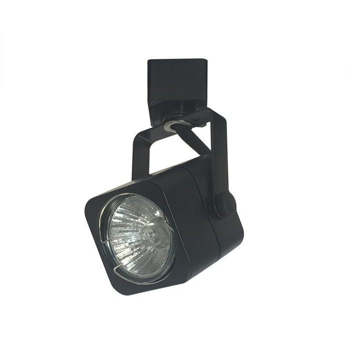 Nora Lighting Cube W/O Xfm W/Nth Track Adapt, Black - NTH-682B
