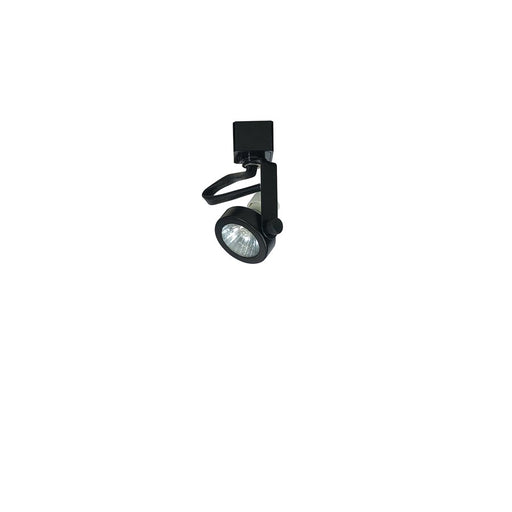 Nora Lighting Gimbal Ring Track Head, Line Voltage, Mr16 Gu10, Black - NTH-697B