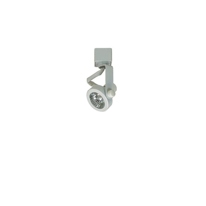 Nora Lighting Gimbal Ring Track Head, Line Voltage, Mr16 Gu10, White - NTH-697W