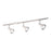 Nora 4-ft Track Pack (3) Step Cyl PAR30 Track Heads, Wht - NTL-150
