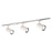 Nora 4-ft Track Pack (3) Flat Back Cyl PAR30 Track Heads, Wht - NTL-151