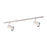 Nora 4-ft Track Pack (2) Rnd Back Cyl PAR30 Track Heads, Wht - NTL-156-2H