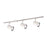 Nora 4-ft Track Pack (3) Rnd Back Cyl PAR30 Track Heads, Wht - NTL-156