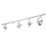 Nora 4-ft Track Pack (4) Gimbal Ring PAR30 Track Heads, Wht - NTL-158-4H