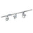 Nora 4-Ft Track Pack of 3/Gimbal Ring Par30 Track Heads/Metal/Metal - NTL-158N
