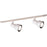 Nora 2-ft Track Pack (2) Step Cyl PAR20 Track Heads, Wht - NTL-172