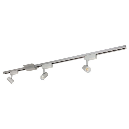 Nora 4-ft Track Pack (3) Aiden LED 80+ CRI Track, 4000K, Slvr - NTLE-85040S
