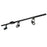 Nora 4-ft Track Pack (3) MAY LED Track Heads, 4000K, Blk - NTLE-860L94010B