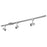 Nora 4-ft Track Pack (3) MAC LED Track Heads, 4000K, Slvr - NTLE-870940S