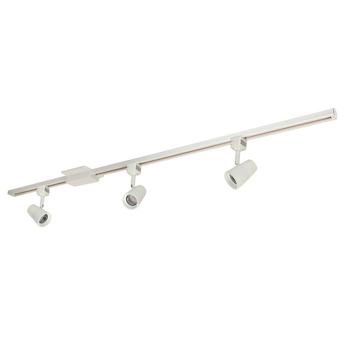 Nora 4-ft Track Pack (3) MAC LED Track Heads, 4000K, Wht - NTLE-870940W