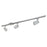 Nora 4-ft Track Pack (3) MAC XL LED Track Heads, 2700K, Slvr - NTLE-875927S