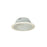 Nora Lighting 6" Br/Par30 Stepped Baffle/Plastic Ring, White - NTM-31