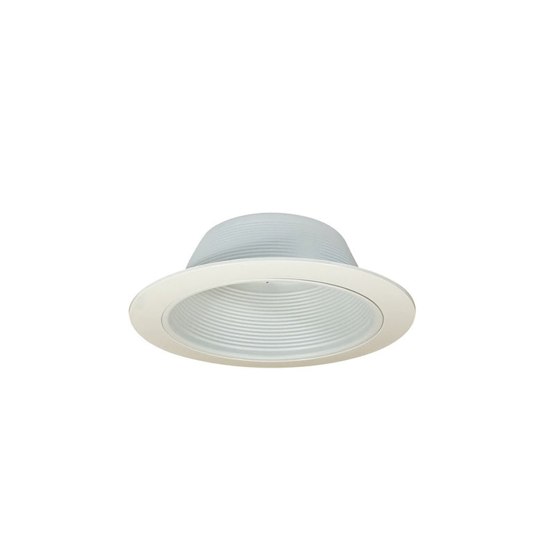 Nora 6" BR/PAR30 Stepped Bfl w/Plstc Oversized Ring, Wht - NTM-31OV