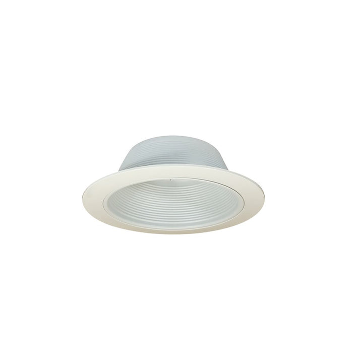 Nora 6" BR/PAR30 Stepped Bfl w/Plstc Oversized Ring, Wht - NTM-31OV