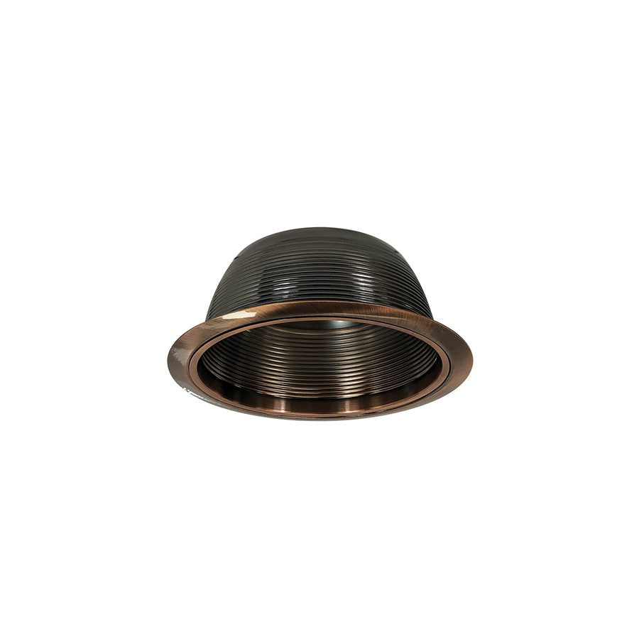 Nora 6" BR/PAR30 Stepped Bfl w/Metal Ring, Copper - NTM-33