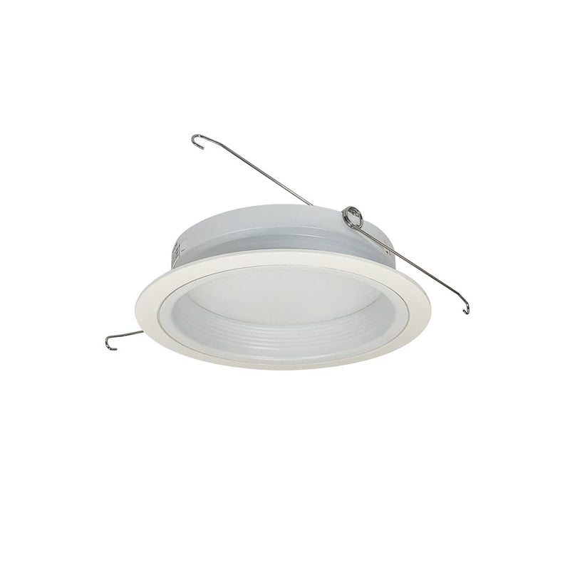 Nora Lighting 6" Regressed Albalite Lens/Baffle/Plastic Ring, White - NTM-42W