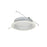 Nora Lighting 6" Regressed Albalite Lens/Baffle/Plastic Ring, White - NTM-42W