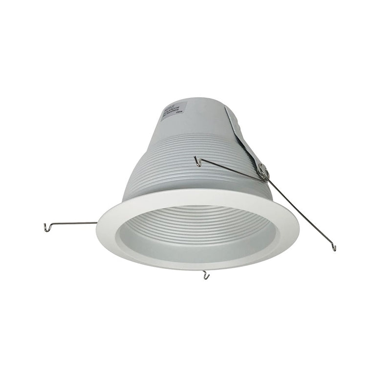 Nora Lighting 5" White Air-Tight Baffle Cone/White Flange - NTM-513W