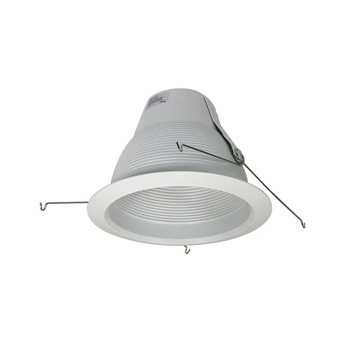 Nora Lighting 5" White Air-Tight Baffle Cone/White Flange - NTM-513W