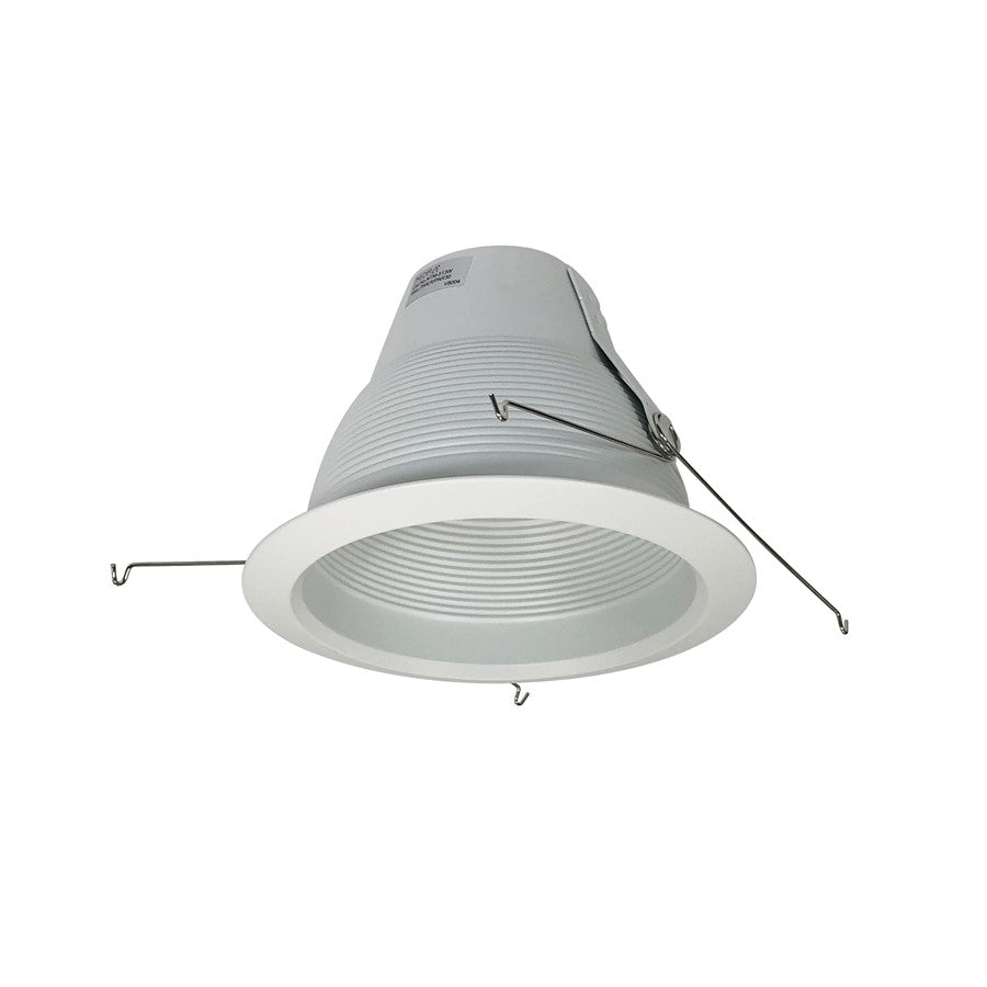 Nora Lighting 5" White Air-Tight Baffle Cone/White Flange - NTM-513W