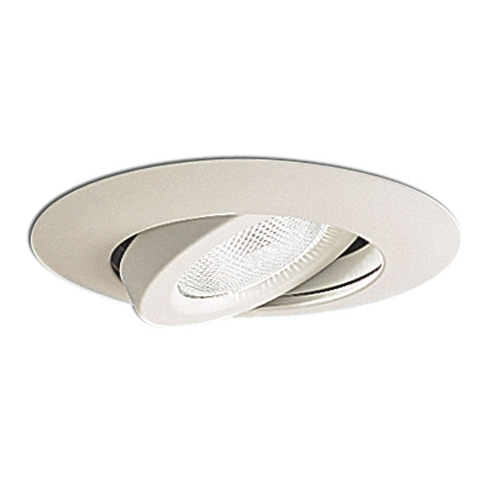 Nora Lighting 6" Par30 Gimbal Ring/Metal Trim, White - NTM-52W