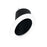 Nora 6" Super Sloped Reflector Trim, Black Reflector/White Flange - NTM-616-45B