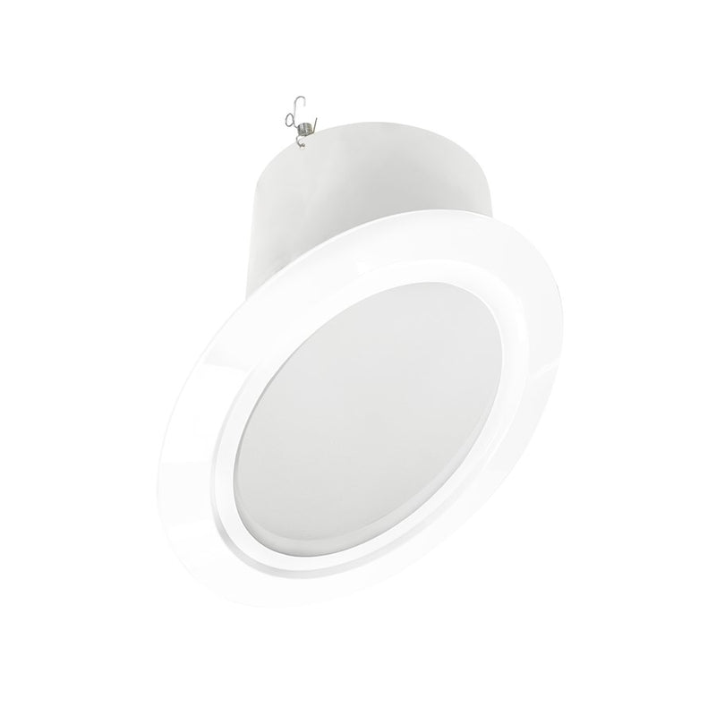 Nora 6" Super Sloped Reflector Trim, White Reflector/Flange - NTM-616-45W