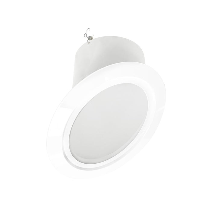 Nora 6" Super Sloped Reflector Trim, White Reflector/Flange - NTM-616-45W
