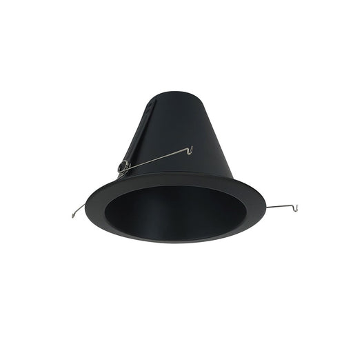 Nora Lighting 6" Air-Tight Aluminum Cone Reflector, Black - NTM-710BBAL