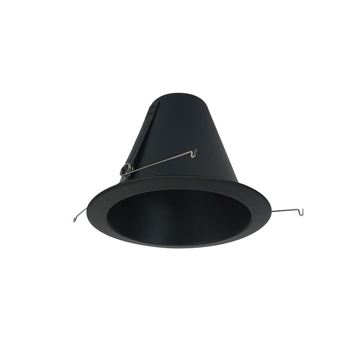 Nora Lighting 6" Air-Tight Aluminum Cone Reflector, Black - NTM-710BBAL