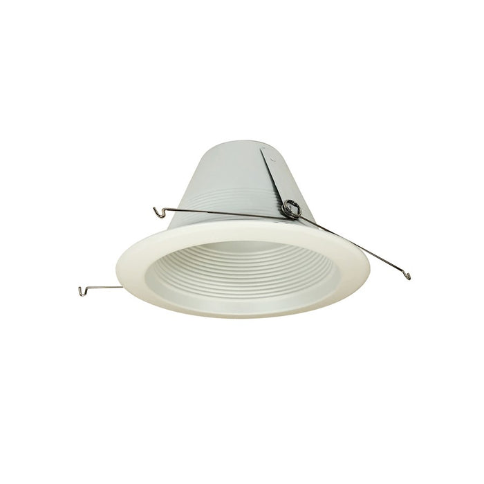 Nora Lighting 6" Air-Tight Aluminum Shallow Baffle Cone, White - NTM-716WAL