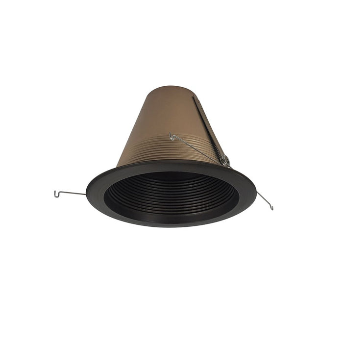 Nora Lighting 6" Air-Tight BaffLED Lensless Shower Trim, Bronze - NTM-726BZ