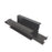 Nora Straight Connector For Recessed Track, 1 Or 2 Circuit Track, BK - NTRT-10B