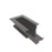Nora Lighting End Feed For Recessed Track, 1 Or 2 Circuit Track, BK - NTRT-16B