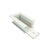 Nora Lighting End Feed For Recessed Track, 1 Or 2 Circuit Track, WH - NTRT-16W