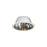 Nora Lighting 6" Specular Clear Reflector/White Plastic Ring - NTS-31