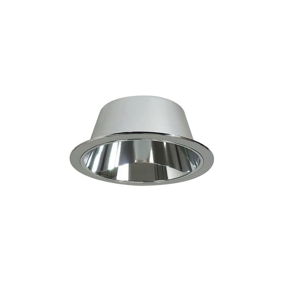 Nora Lighting 6" Specular Clear Reflector/Chrome Plastic Ring - NTS-31C