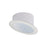 Nora Lighting 6" Sloped Metal Reflector Trim, White - NTS-615W