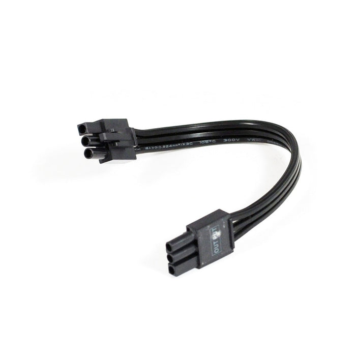 Nora Lighting 6" LEDur Interconnect Cable, Black - NUA-806B