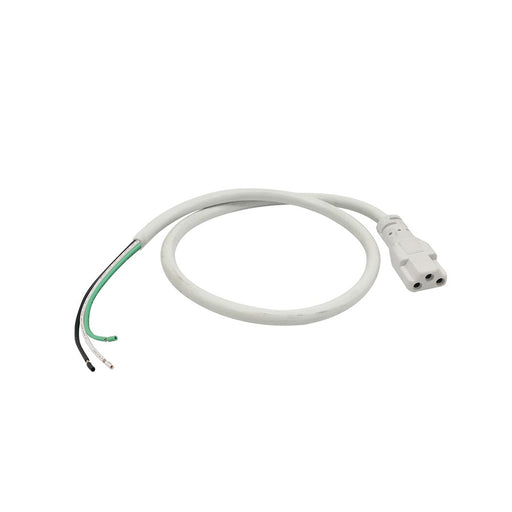 Nora Lighting 72" Hard Wire Connector, Wh, White - NUA-904W