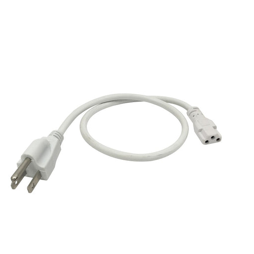 Nora Lighting Cord 72"/Plug Set, Wh, White - NUA-905W