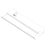 Nora Lighting 10" 120V Adjustable LEDUR Under Cabinet, White - NUDA-10TWMPW