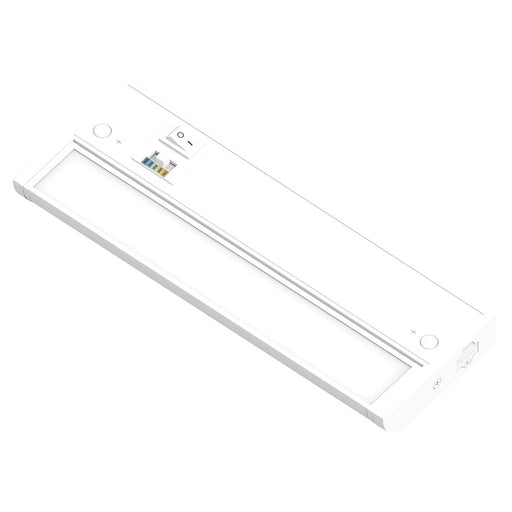 Nora Lighting 10" 120V Adjustable LEDUR Under Cabinet, White - NUDA-10TWMPW