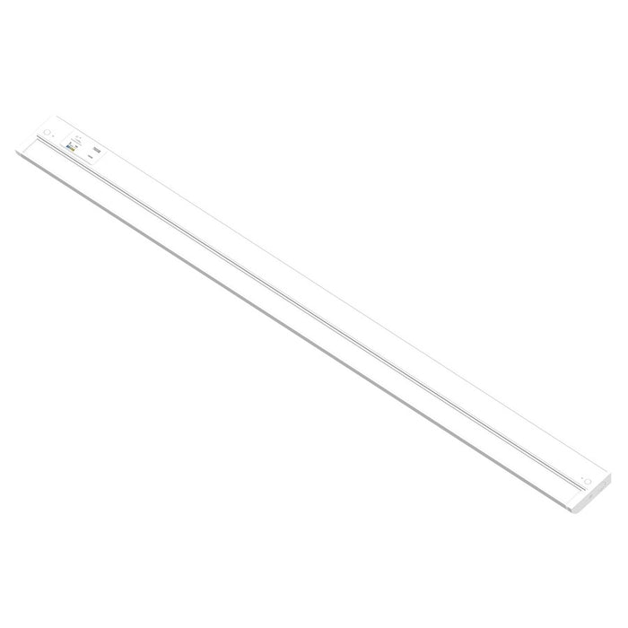 Nora 42" 120V Adj LEDUR UndrCab/USB Ports, Wht, MPW - NUDA-42TWMPW-USB